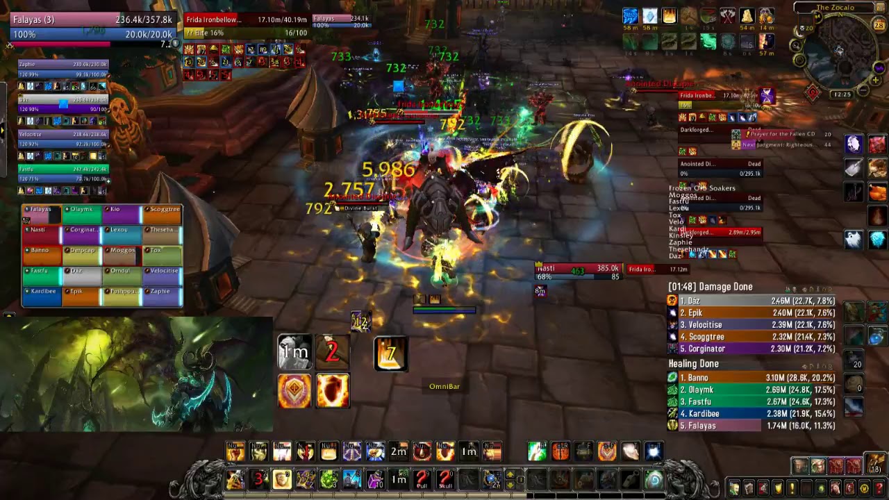 Mythic Champion of the light Prot Pally POV - YouTube.