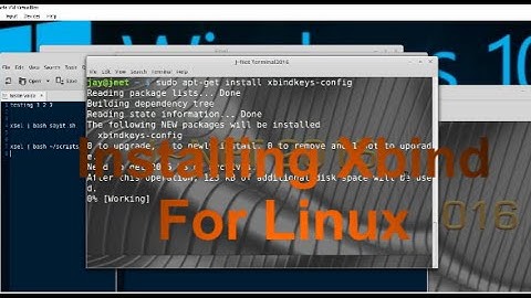 Installing Xbind For Linux