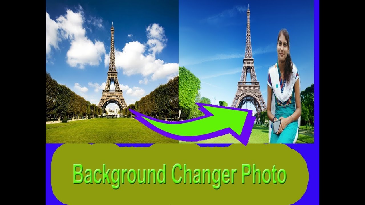 How To Change Photo's Background from phone - Photo background change