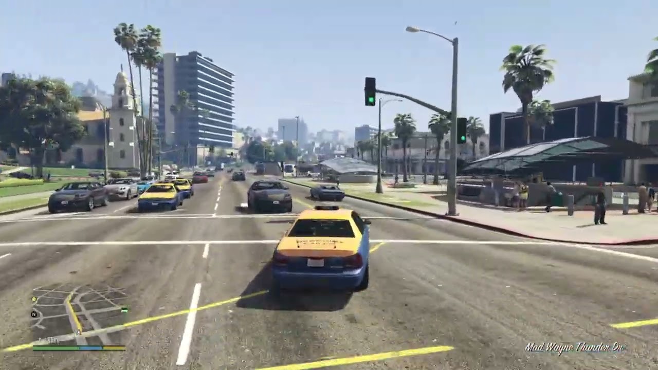 Grand Theft Auto V Taxi Adventures #8