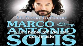 Asi Como Te Conoci-Marco Antonio Solis