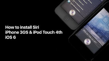 How to install Siri on iPhone 3GS & iPod Touch 4 on iOS 6 in 2022