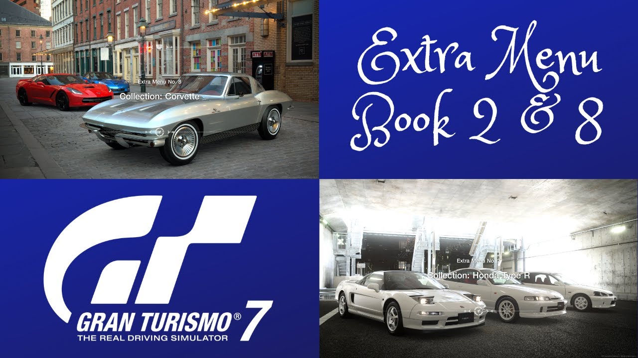 Gran Turismo 7: Extra Menu Book 2 & 8