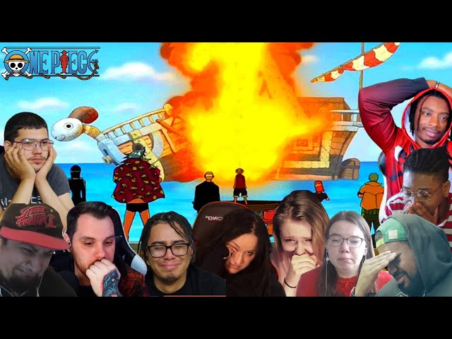 CRYING OVER A SHIP ! GOING MERRY's DEATH ! ONE PIECE EPISODE 312