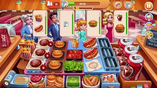 My Cooking Restaurant My Town Burger Shop Level 3-30-2 Stars screenshot 2
