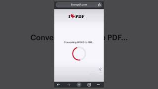 تحويل ملف word الى pdf بالهاتف