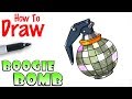 How to draw boogie bomb  fortnite