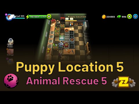 Puppy Location 5 - Animal Rescue 5 - Puzzle Adventure