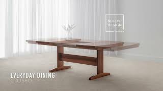 How to open the Strata Extendable Dining Table