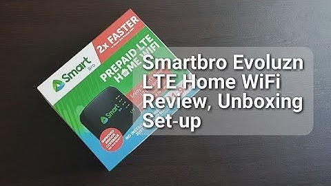 SmartBro Evoluzn LTE Home WiFi (FX ID3) Video Review, Unboxing, Set-up