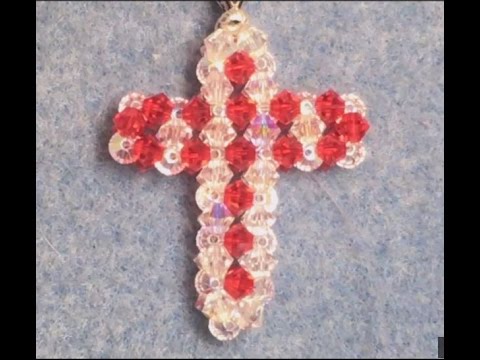 Swarovski crystal Cross pendent