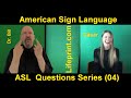 ASL Questions Series (004) Dr. Bill Vicars with Cäsar Jacobson (American Sign Language)