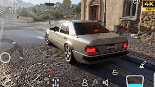 DRIVING THE MERCEDES-BENZ E500 W124 IN CAR PARKING MULTIPLAYER 2! (NEW UPDATE) screenshot 2