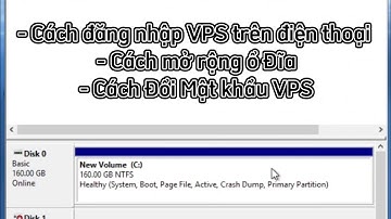 Tổng hợp cách sử dụng VPS trên điện thoại - Mở rộng ổ đĩa trên VPS - Đổi mật khẩu VPS #VPS