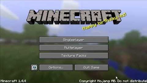 Minecraft 1.4.4 Pre-realease Bug Fixes