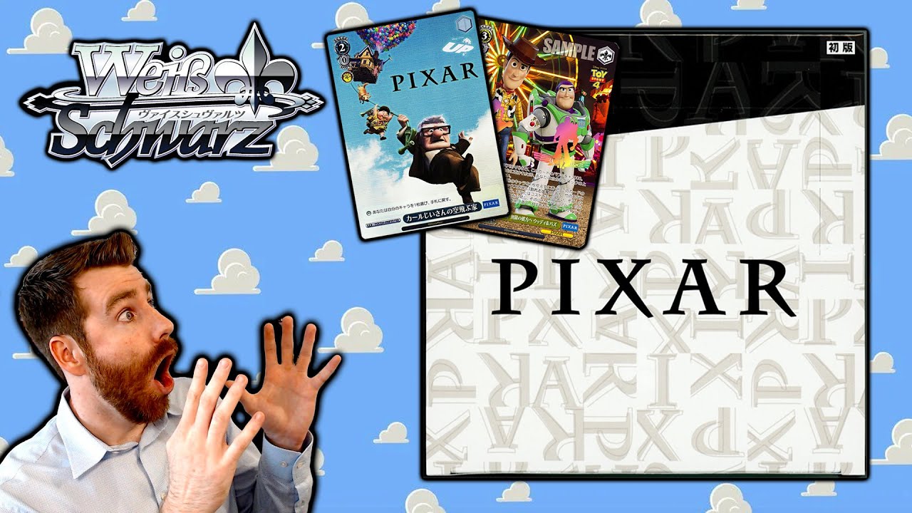 Открытие коробки с бустерами PIXAR Weiss Schwarz — ПОТРЯСАЮЩИЙ ХИТ! #pixar #weissschwarz