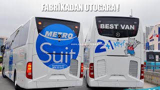 SIFIR TRAVEGO 16 ve YENİ TOURİSMO İLE OTOGARA YOLCULUK ! |Best Van Tur - Metro Turizm