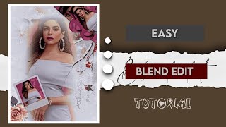 🥰 Blend Edit Tutorial For beginners / FanPage / helping Page