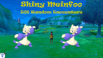 Shiny Meinfoo Random Encounters | Pokemon Sword/Shield