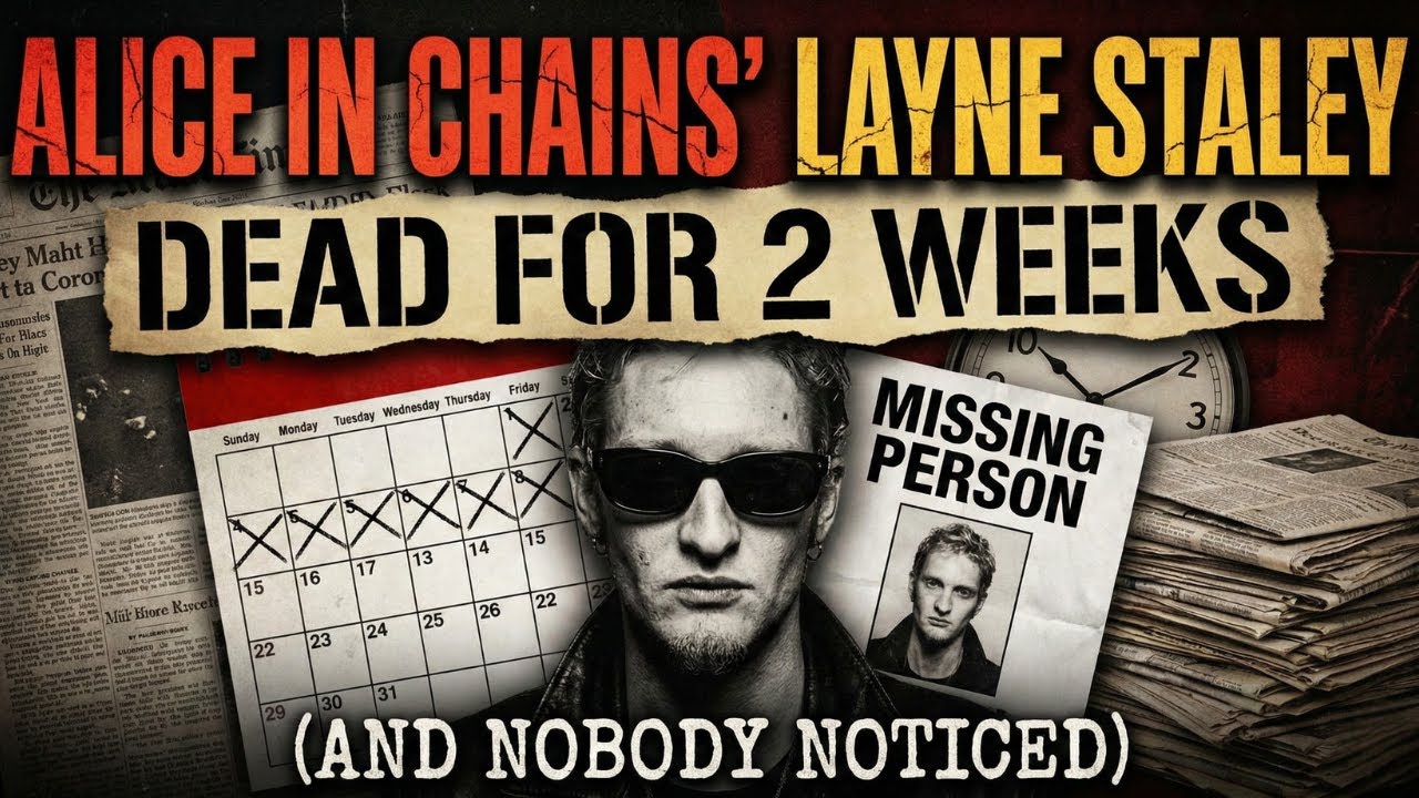 Alice in Chains' Layne Staley found DEAD 2 weeks later - and nobody noticed he was gone...