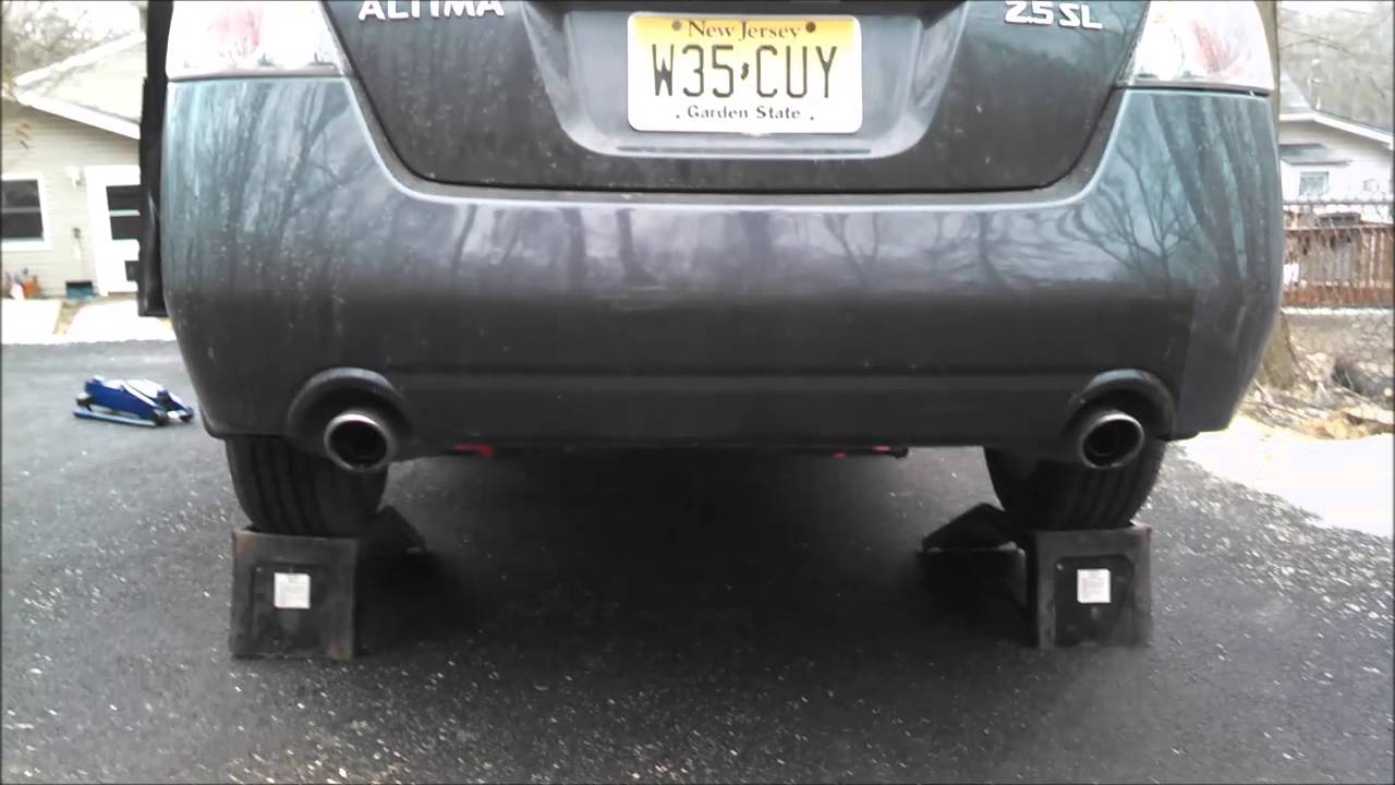 Nissan Altima Exhaust YouTube