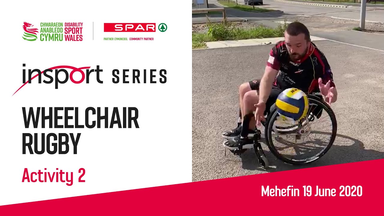 Wheelchair Rugby (Activity 2) insport Series June 19 2020 YouTube