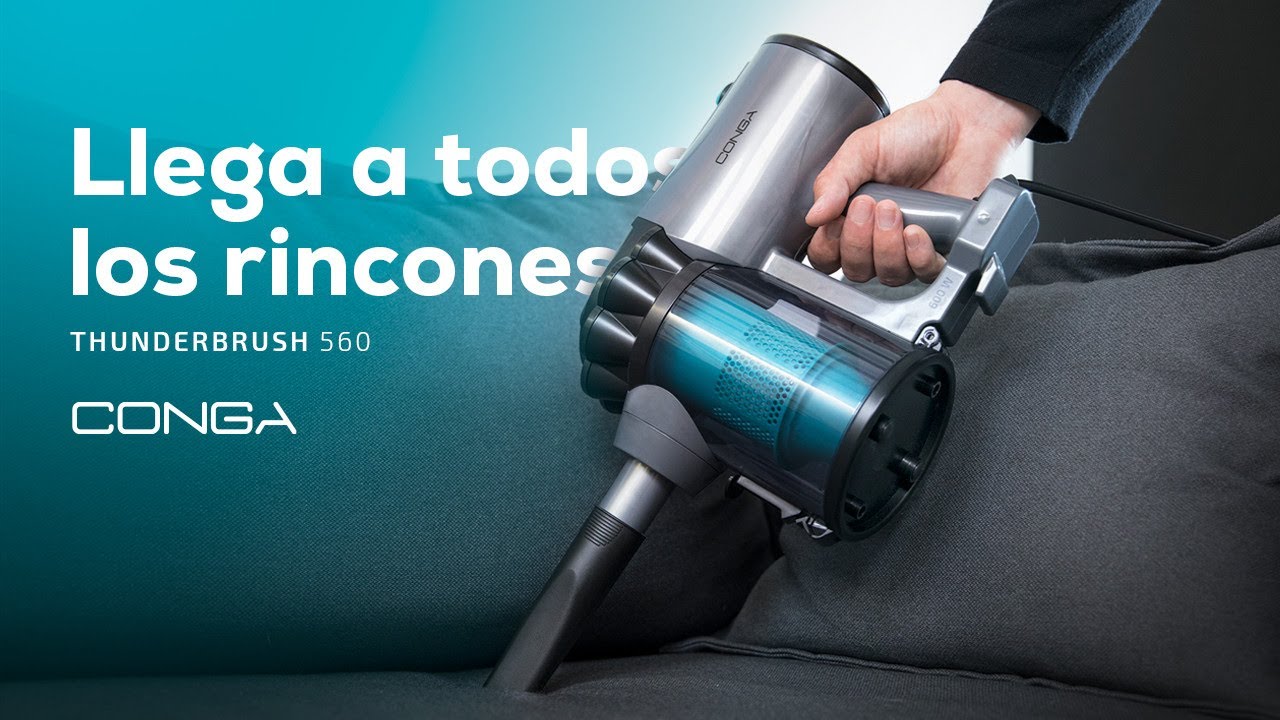 Aspirador vertical Conga ThunderBrush 560 - YouTube