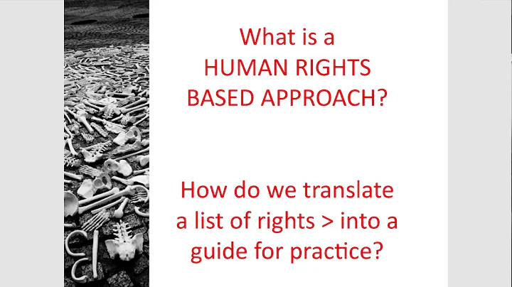 Jane McPherson: "Developing a Human Rights Approac...