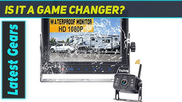 Yakry RV Backup Camera Wireless HD 1080P 7 Inch Review | Best Wireless Backup Camera System
