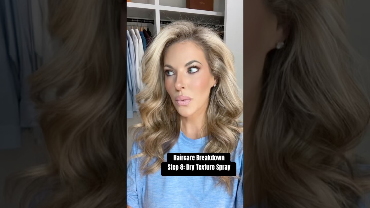 Step 8: Dry Texture Spray 