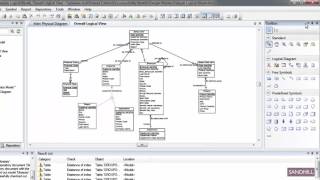 PowerDesigner User Interface R16.5 SP05