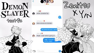KNY Text || ZENITSU x Y/N ⚡️✨🥺