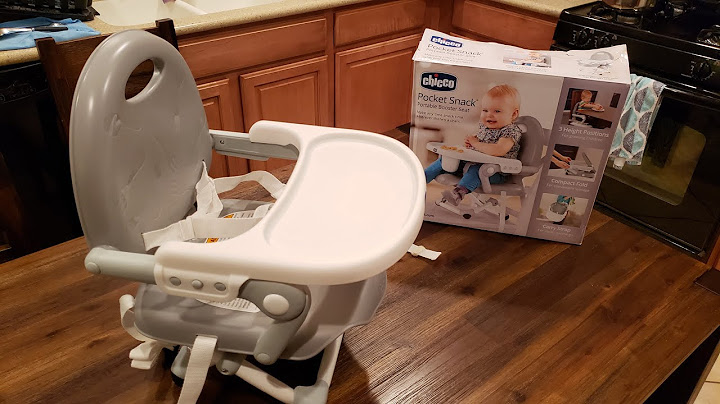 Chicco pocket snack booster seat review