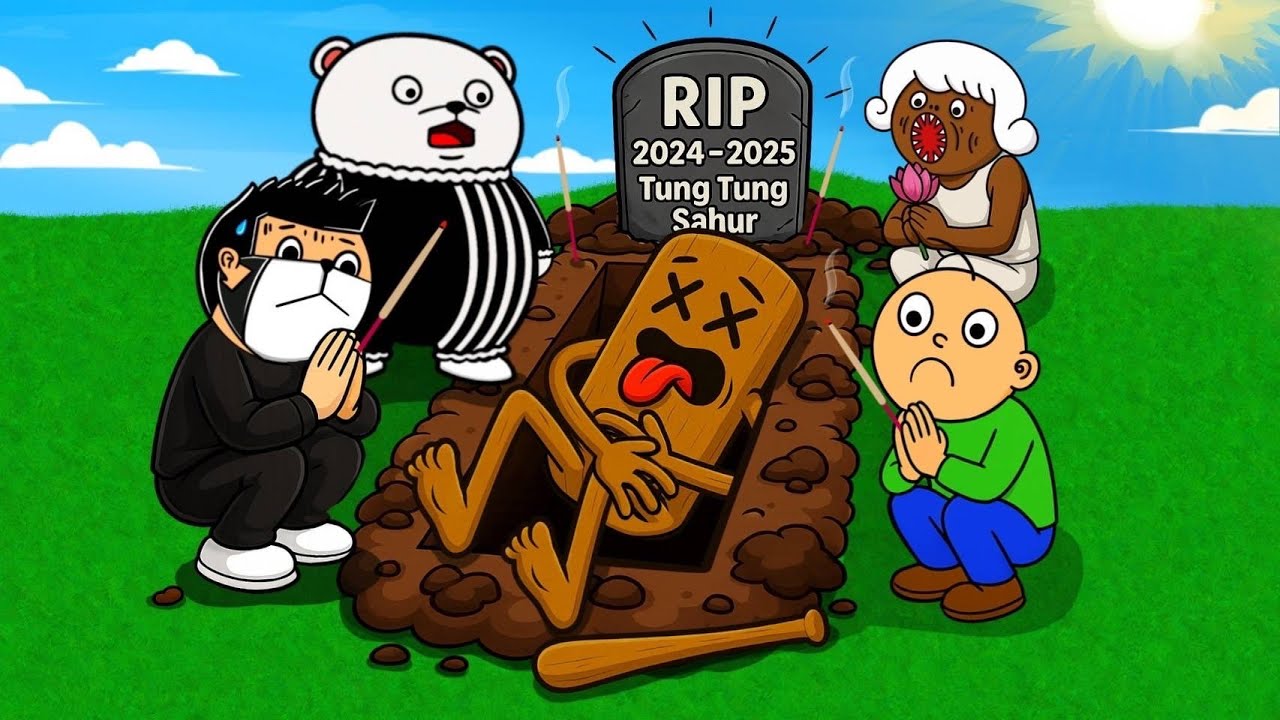 หลุมศพ Tung Tung Sahur🪦Roblox