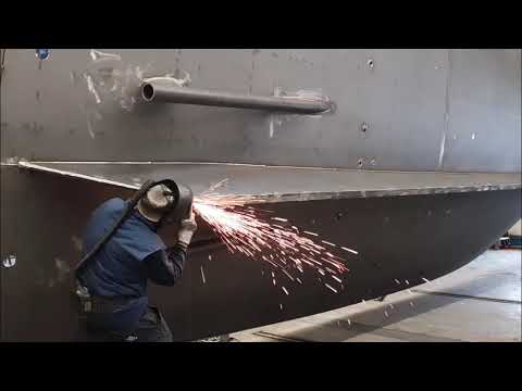 Linssen Yachts Steel Hull Construction