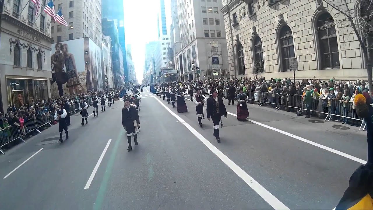 Saint Patrick's day parade. Xarabal&Lembranzas galegas