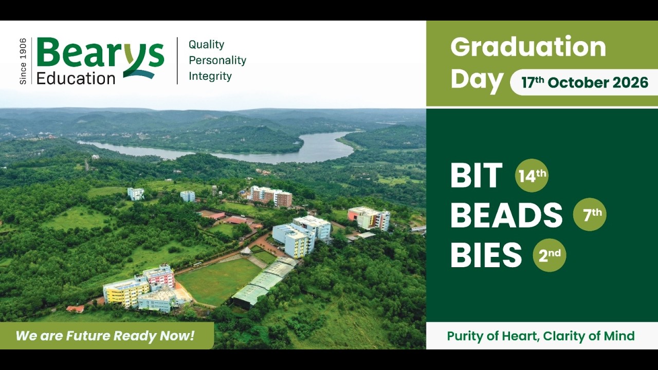 Bearys Institute of Technology  - Graduation Day 2026