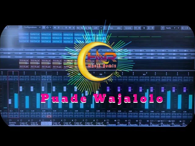 Dj - Remix  PUADE WAJALOLO  Fadli Pratama class=