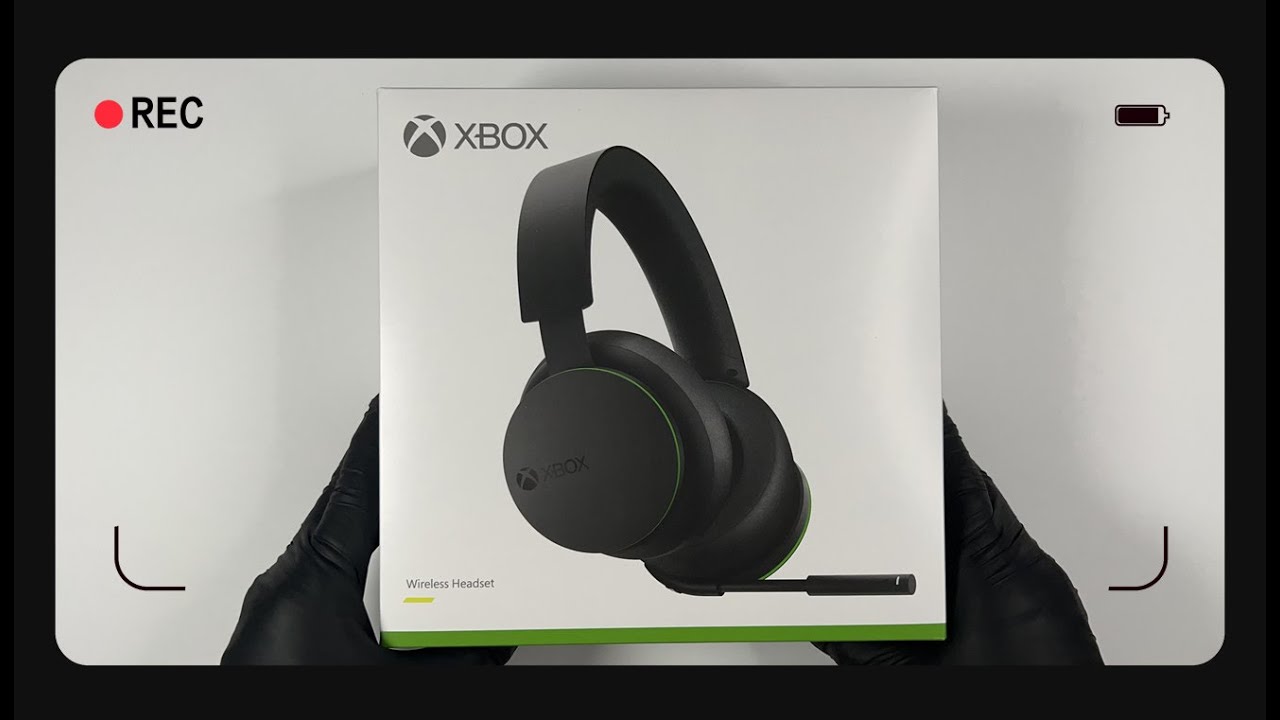 Unboxing Microsoft Xbox Wireless Headset ASMR YouTube