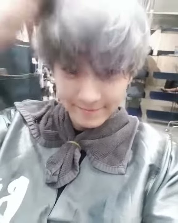chanyeol new hair  #firstsnow