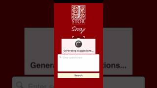 JSTOR Labs:  Snap Demo