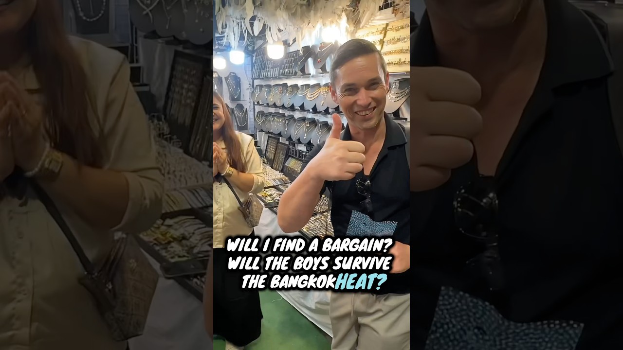😳 We Found Bangkok’s FAKE Designer Market! 🇹🇭