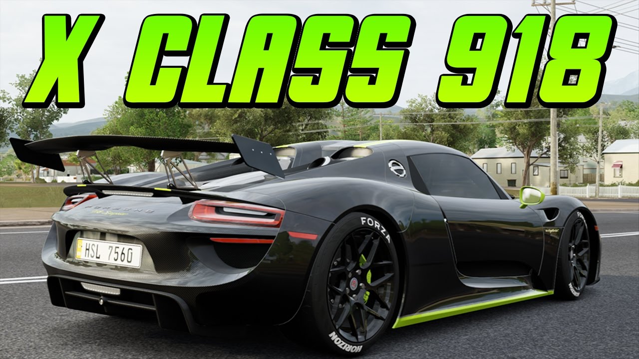 X CLASS Porsche 918 SPYDER Build! NEW Brilliant Car for GOLIATH