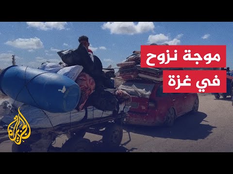 موجة نزوح لسكان بيت لاهيا بسبب عودة القصف الإسرائيلي