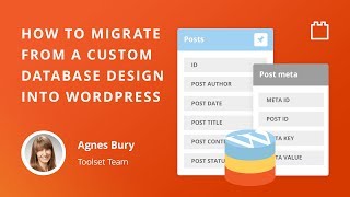 How to migrate from a custom database into WordPress