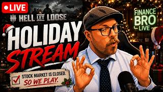 LIVE: Hell Let Loose PC | Level 301 | Holiday Stream 2