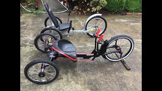 My Huffy Green Machine Trike custom mods PT 3