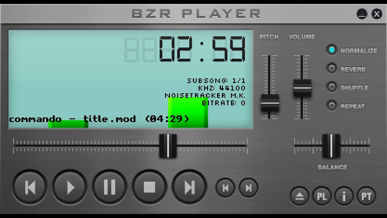 Commando, game music (Amiga 500)