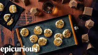 How to Make Dipped Pistachio Christmas Cookies