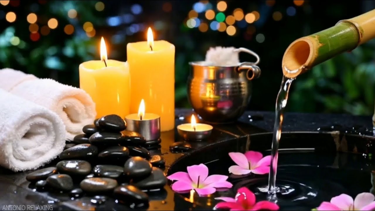 Ultimate Spa Relaxation 🌿 Water Sounds & Calming Ambient Music